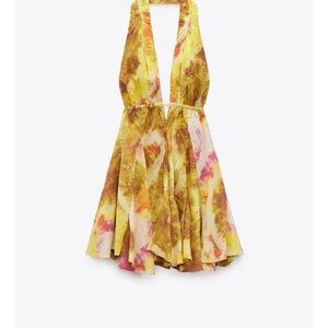 Zara Multicolor Tie-Dye Dress
